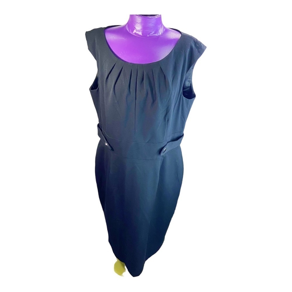 WHBM Black Sleeveless Dress